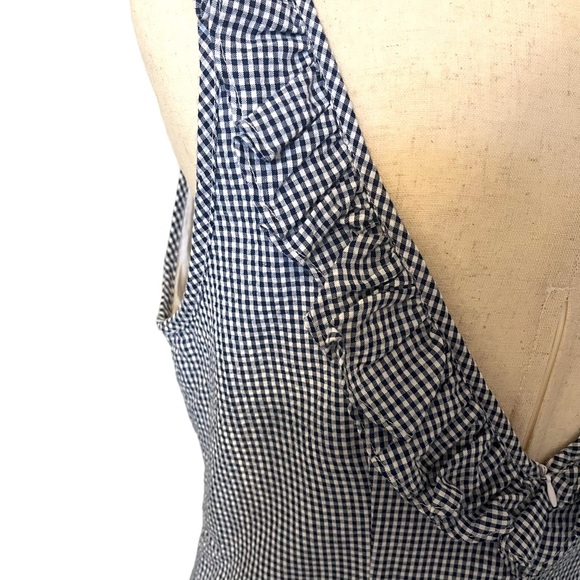 Adorable summer gingham dress size M - Picture 5 of 6